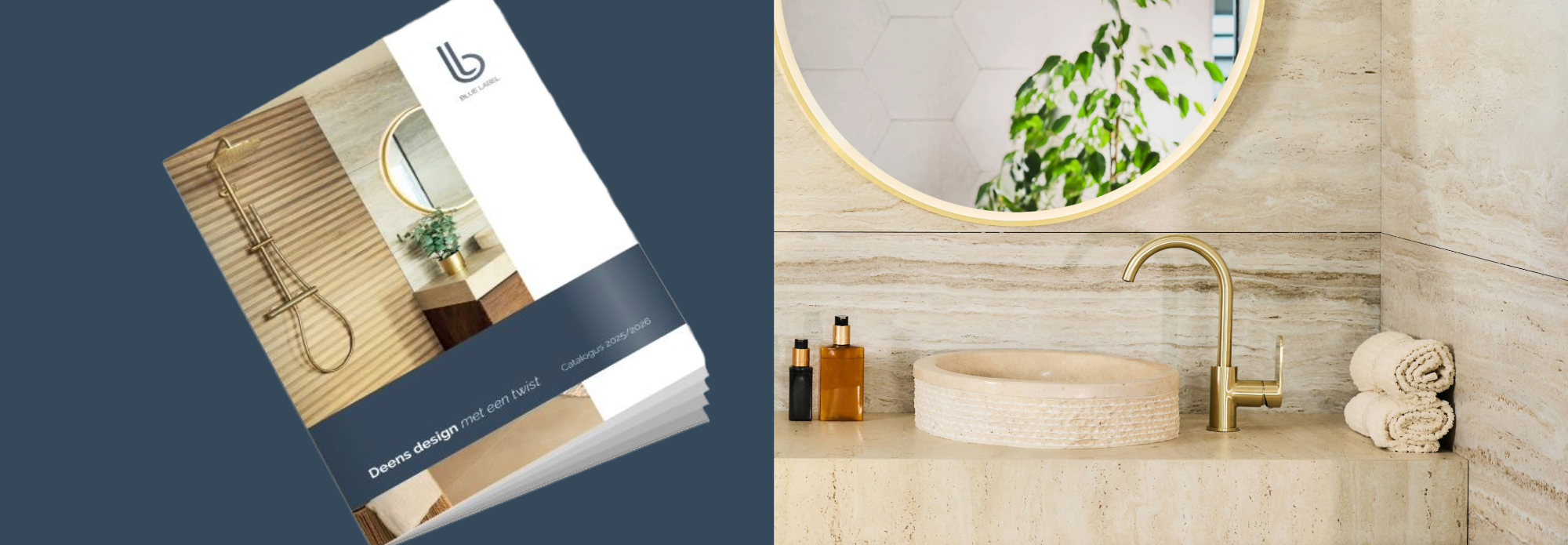Catalogus Blue Label : Deens design kranen douches thermostaten en badkameraccesoires