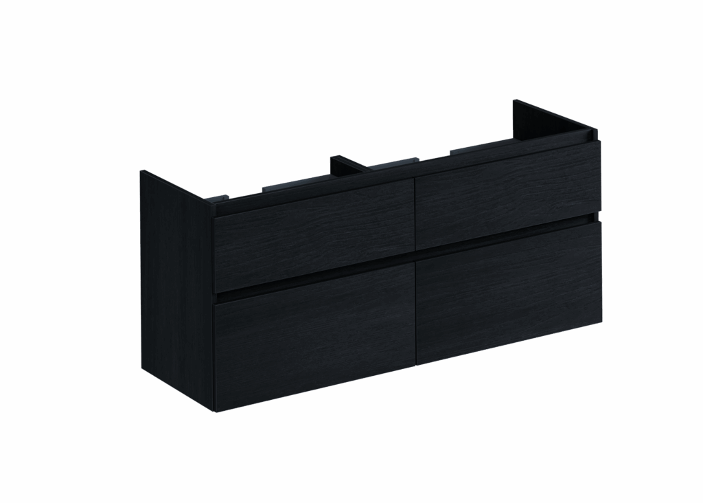 Mette onderbouwkast Nero 140cm - Nero