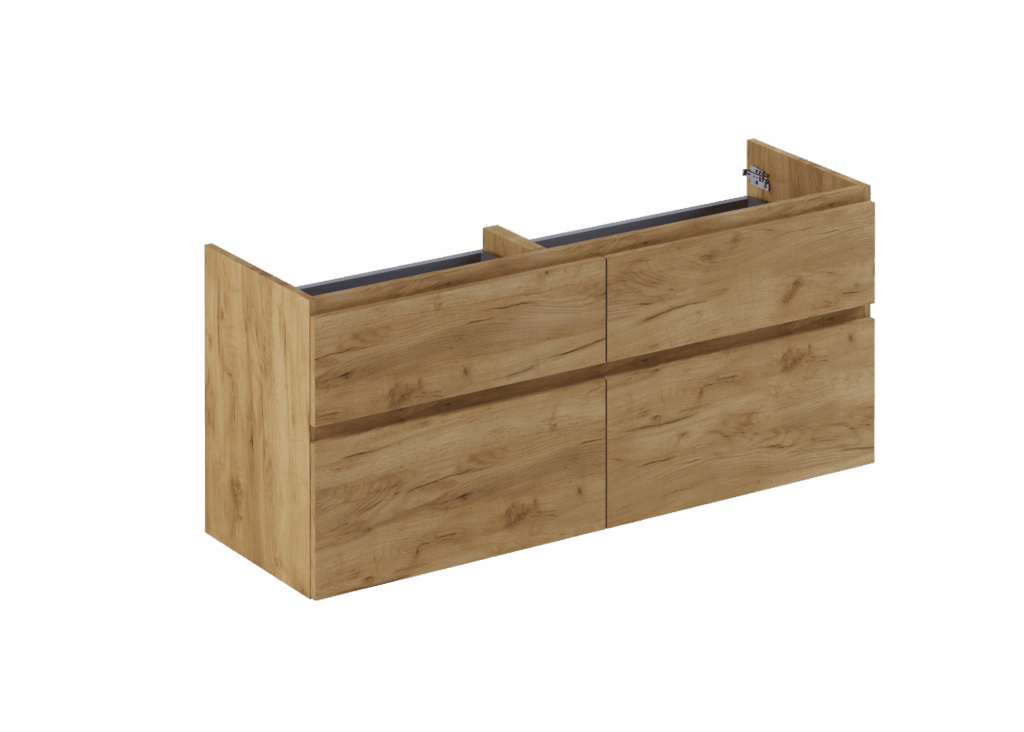 Mette onderbouwkast Navarro eiken 140cm - Navarro eiken