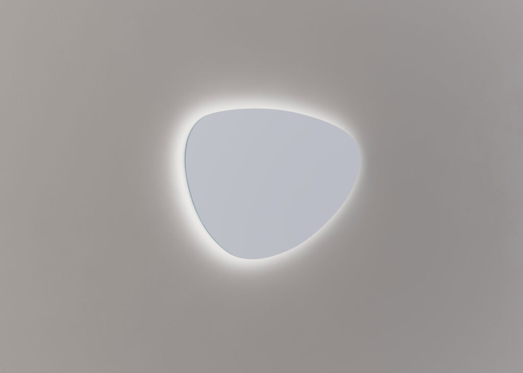 Mette spiegel Nomi organisch 80cm - Aluminium