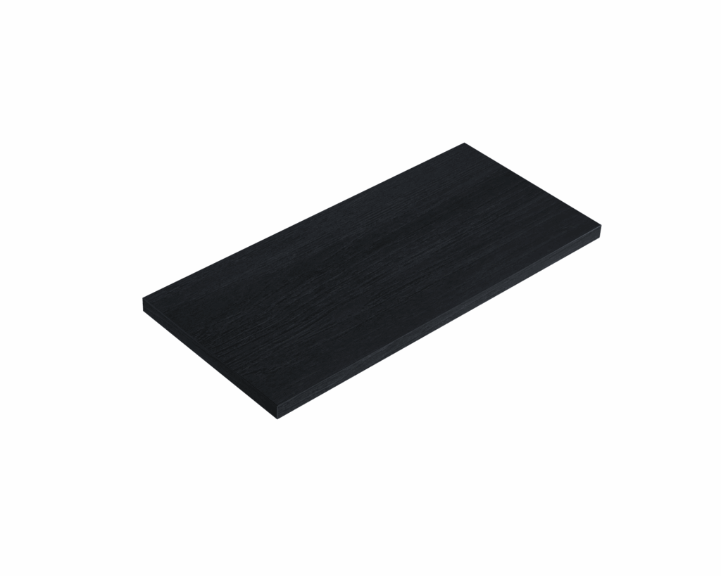 Mette topblad Nero 100cm - Nero