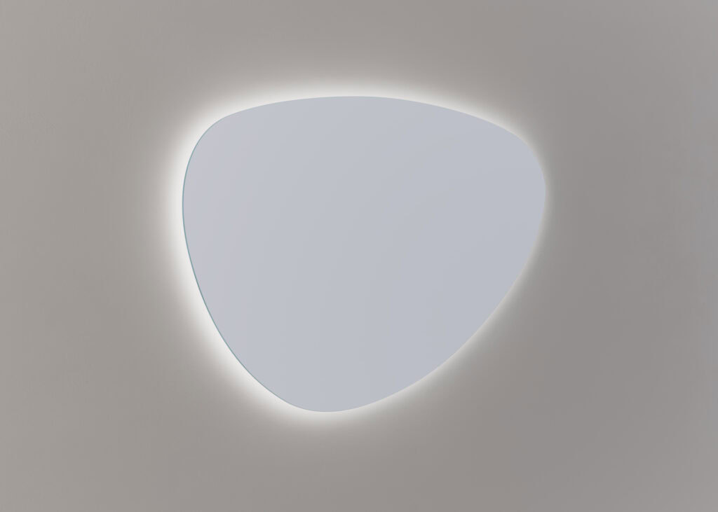 Mette spiegel Nomi organisch 120cm - Aluminium