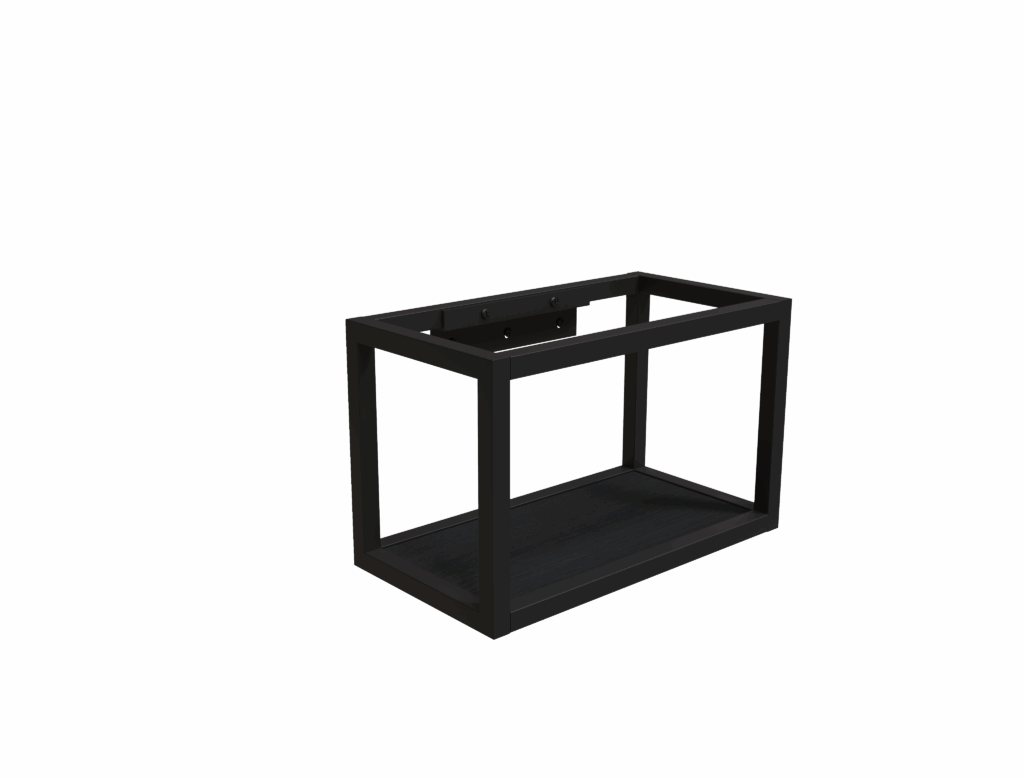 Mette open toiletkast Nero 40cm - Nero