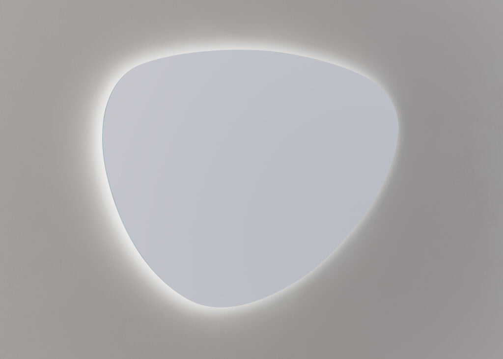 Mette spiegel Nomi organisch 140cm - Aluminium