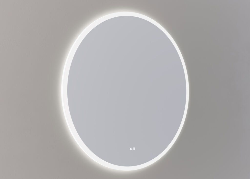 Mette spiegelkast 100cm - Mat zwart