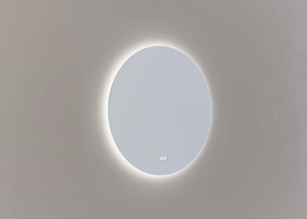 Mette spiegel Britt rond 80cm - Aluminium