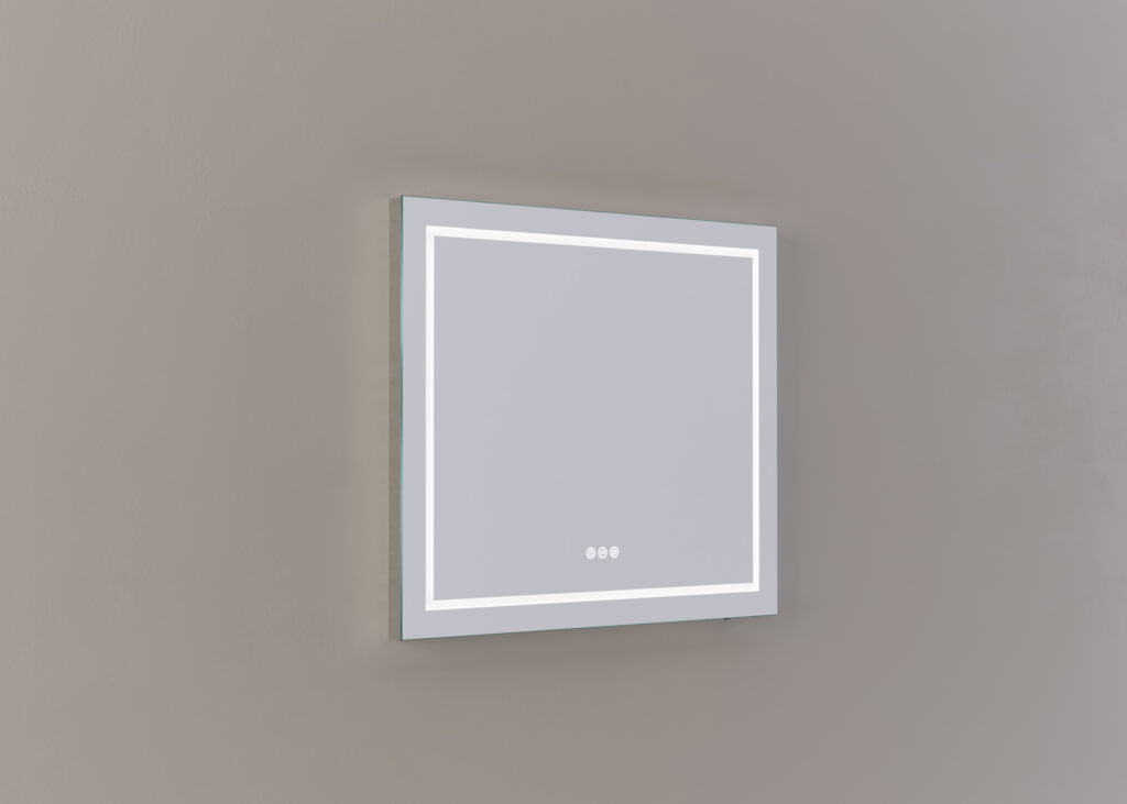 Mette spiegel Inga rechthoekig 60cm - Aluminium