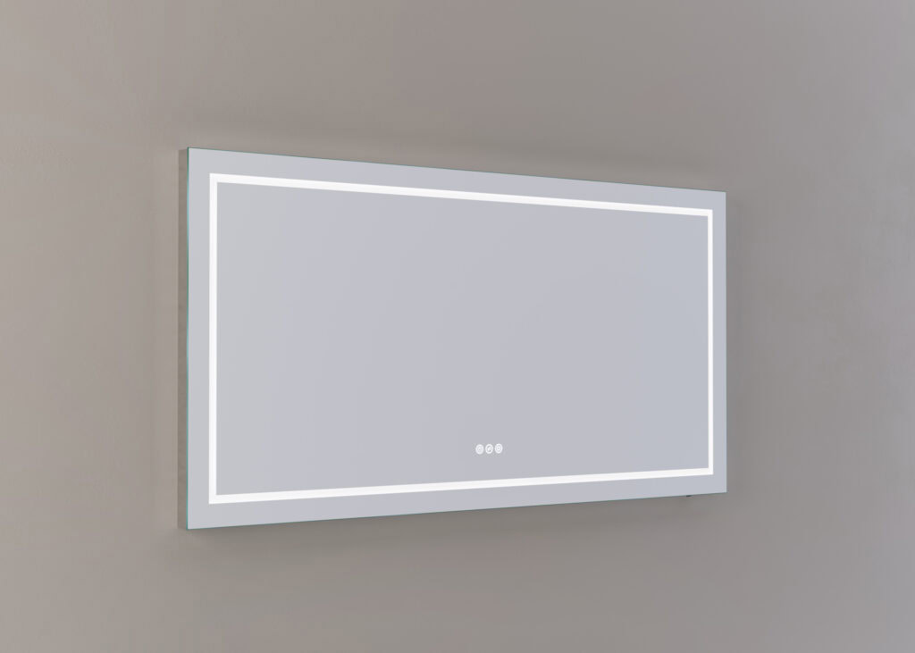 Mette spiegel Inga rechthoekig 140cm - Aluminium