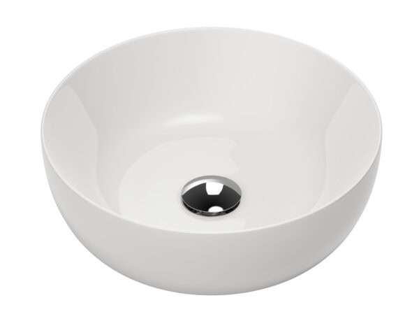 Mette keramische opbouwkom - Glanzend wit 41,5cm