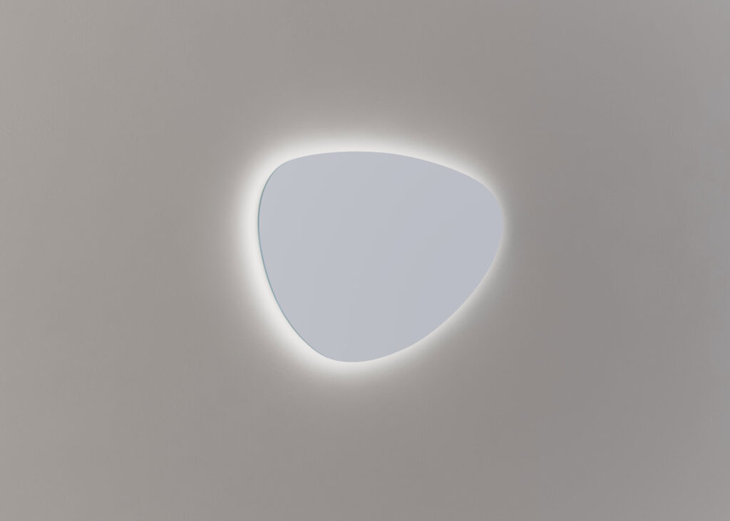 Mette spiegel Nomi organisch 80cm - Aluminium