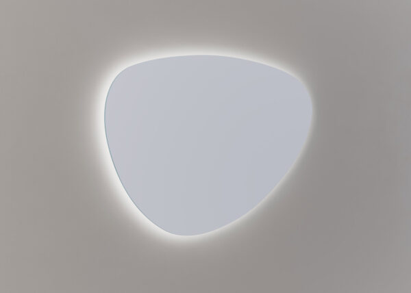 Mette spiegel Nomi organisch 120cm - Aluminium