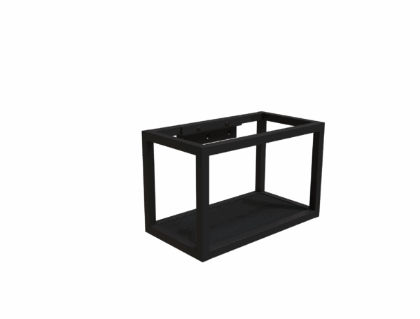 Mette open toiletkast Nero 40cm