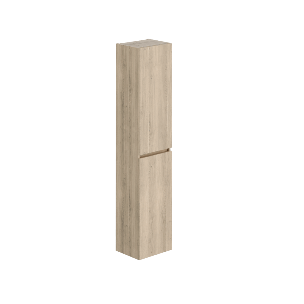 MMette hoge kast linksdraaiende deuren Urban Oak