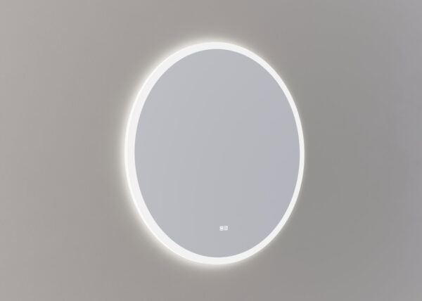 Mette spiegel Sven rond 100cm - Mat wit