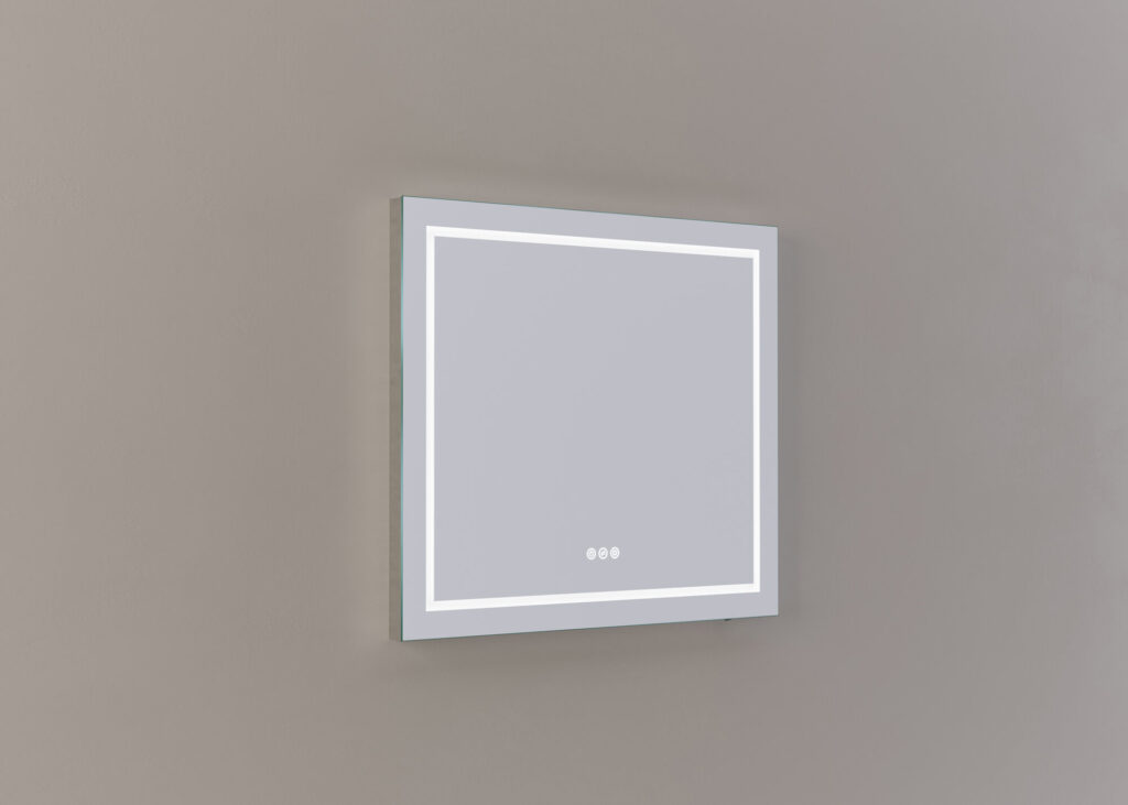 Mette spiegel Inga rechthoekig 60cm - Aluminium