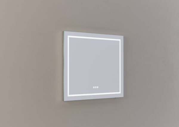 Mette spiegel Inga rechthoekig 60cm - Aluminium