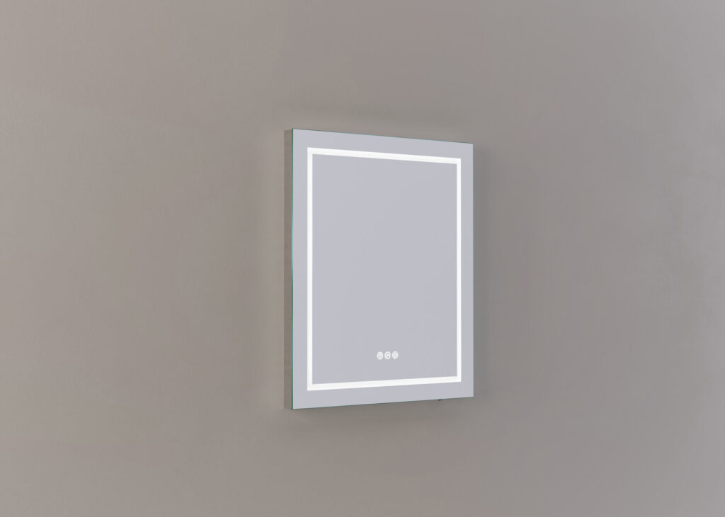 Mette spiegel Inga rechthoekig 100cm - Aluminium